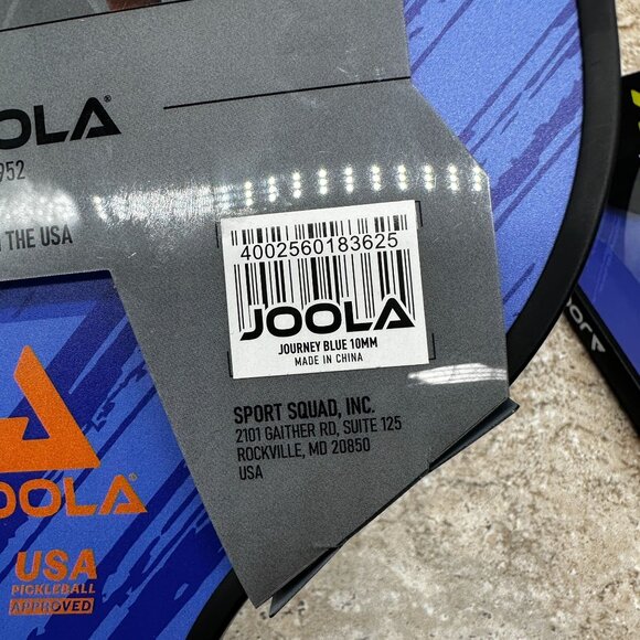 2X JOOLA Ben Johns Journey Blue 10mm Pickleball Paddle USA Pickleball Approved - Picture 6 of 10